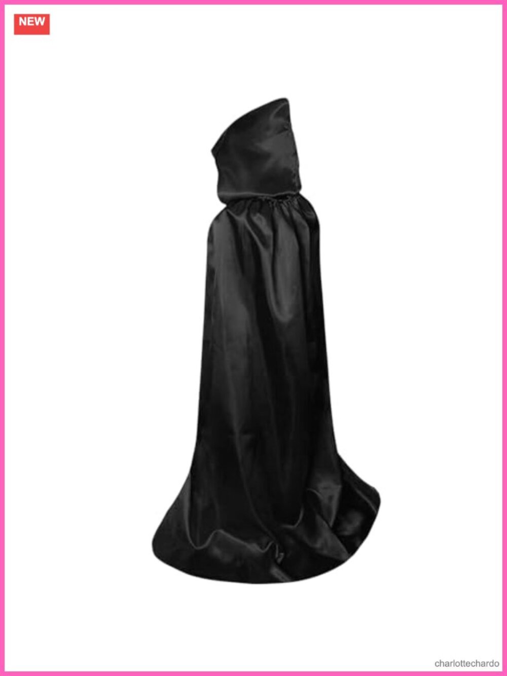 Unisex Hooded Cloak Cape Robe Halloween Cosplay Costume